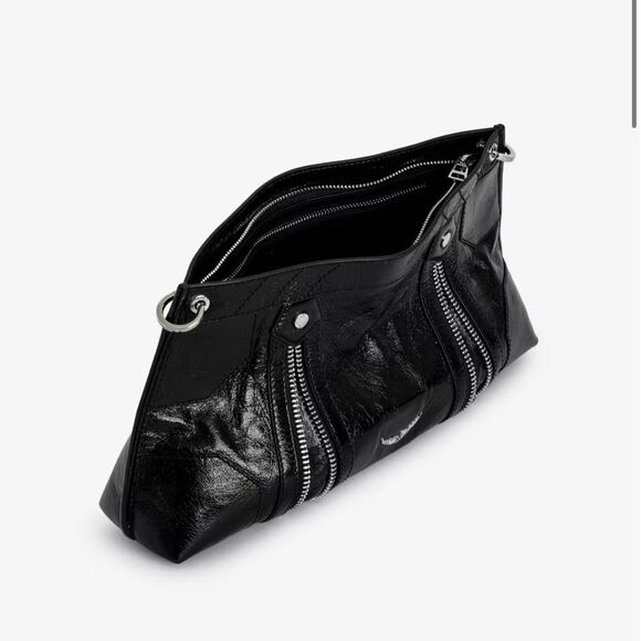 $498 Zadig & Voltaire Sunny Moody Bag (replaced rings) - Picture 4 of 12